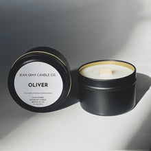 Load image into Gallery viewer, Oliver (Luxury Wooden Wick Travel Candle)
